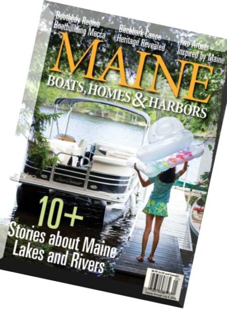 Maine Boats Homes & Harbors – May-June 2016 Cover