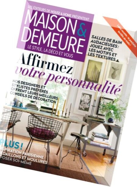 Maison & Demeure – Juin 2016 Cover