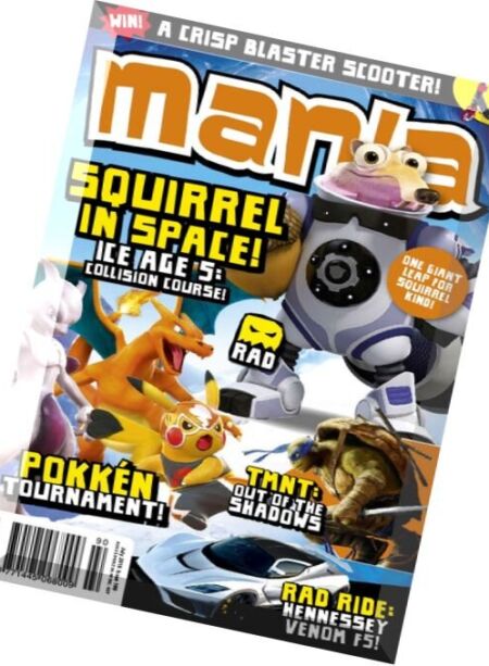 Mania – July 2016 Cover