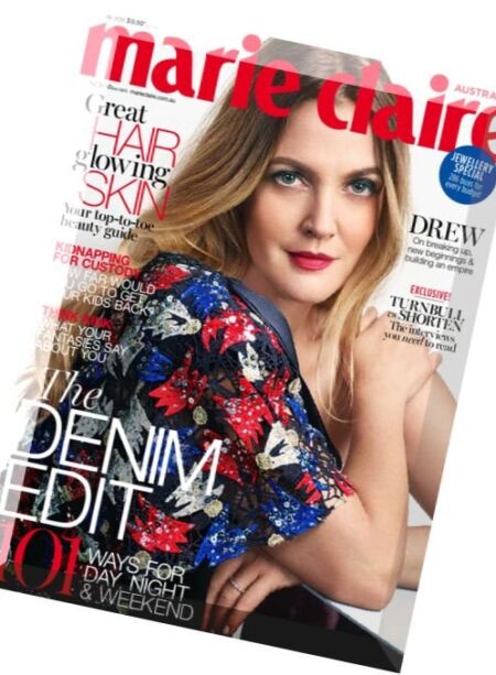 Marie Claire Australia – July 2016 Cover