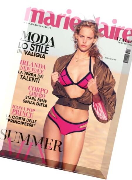 Marie Claire Italia – Luglio 2016 Cover