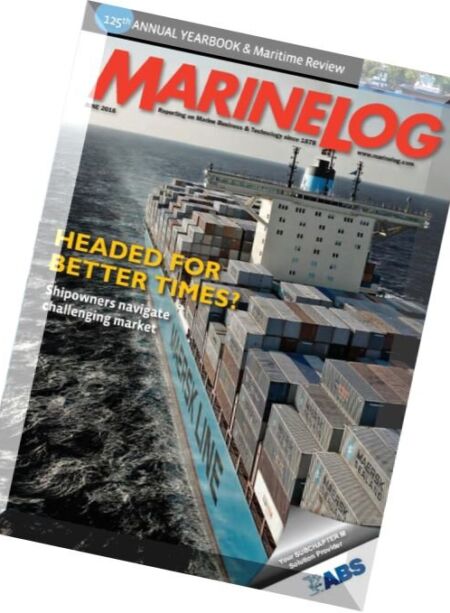 Marine Log – June 2016 Cover