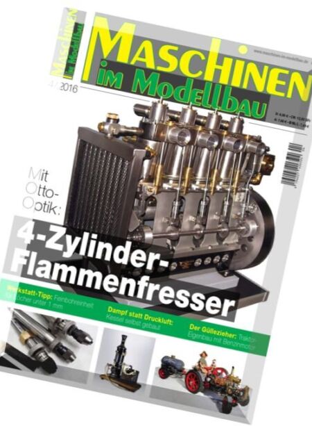 Maschinen im Modellbau – Juli-August 2016 Cover