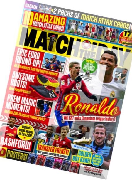 Match of the Day – 24 May 2016 Cover