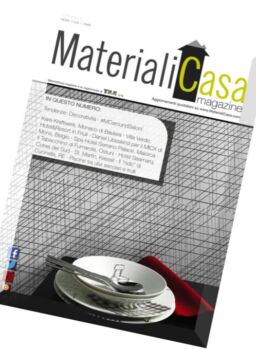 MaterialiCasa – N. 1, 2016