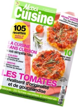 Maxi Cuisine – Juillet-Aout 2016