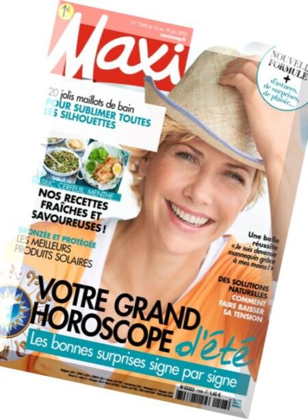 Maxi France – 13 au 19 Juin 2016 Cover