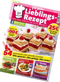 Mein Lieblingsrezept – Juli 2016