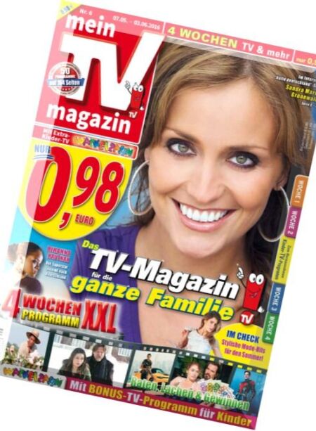 mein TV-magazin – Nr.6, 2016 Cover