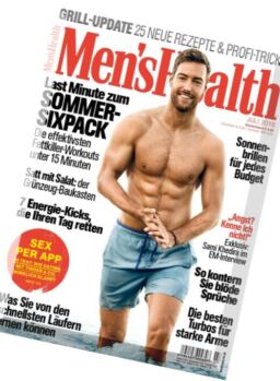 Men’s Health Germany – Juli 2016