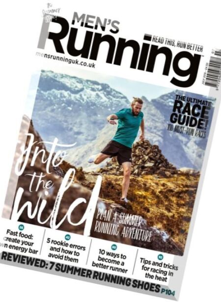 Men’s Running – July 2016 Cover