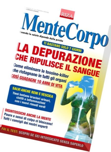 MenteCorpo – Luglio 2016 Cover