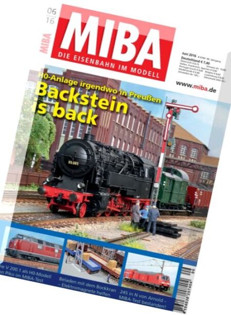 MIBA – Juni 2016 Cover
