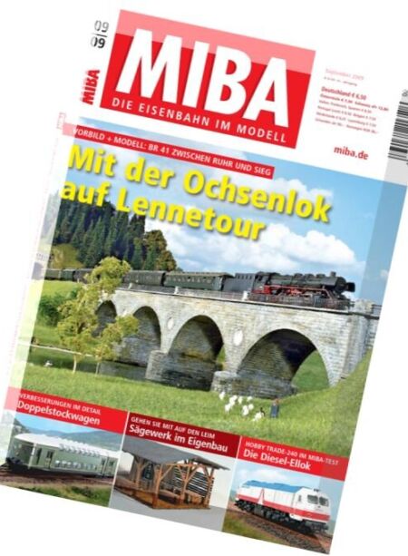MIBA – September 2009 Cover