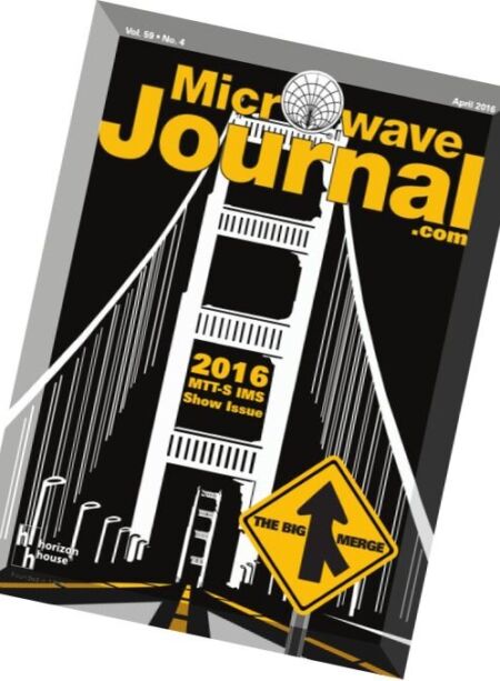 Microwave Journal – April 2016 Cover