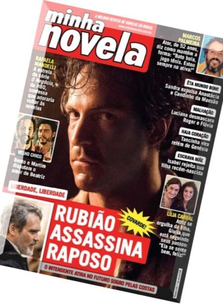 Minha Novela Brazil – Issue 876, 17 Junho 2016 Cover