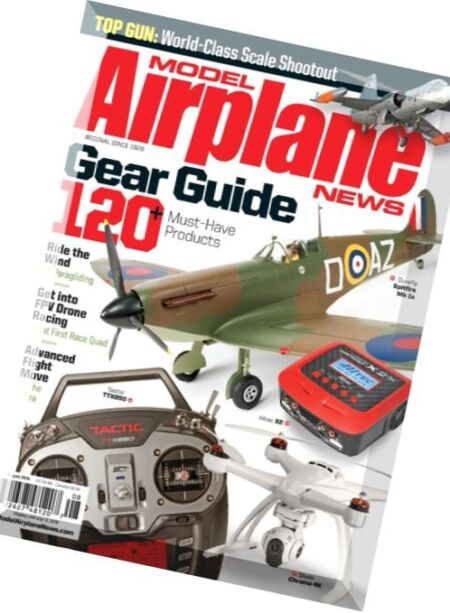 Model Airplane News – August 2016 Cover