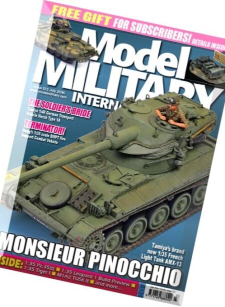 Model Military International – July 2016 Cover