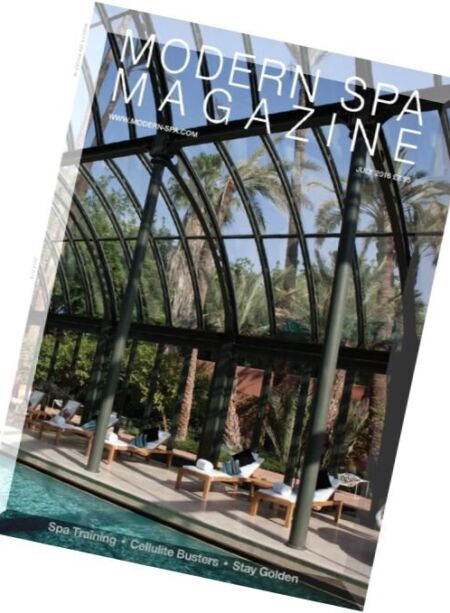 Modern Spa Magazine – July 2016 Cover