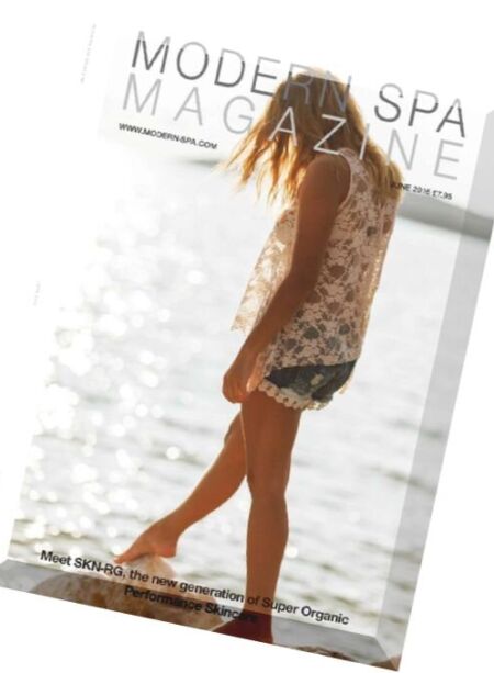 Modern Spa Magazine – June 2016 Cover
