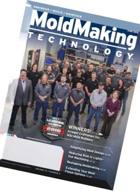 MoldMaking Technology – June 2016 Cover