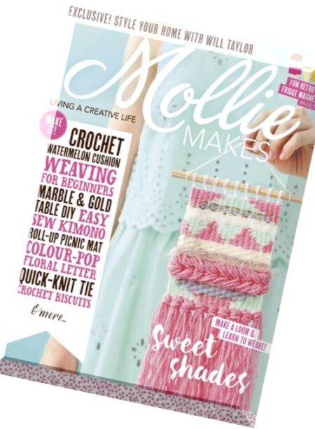 Mollie Makes – Issue 67, 2016 Cover