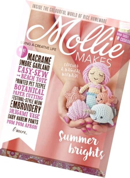 Mollie Makes – Issue 68, 2016 Cover