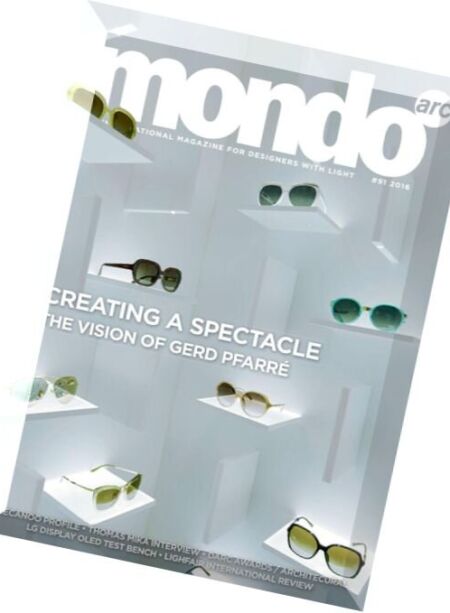 mondo-arc – June-July 2016 Cover