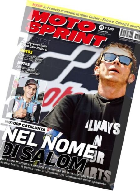Moto Sprint – 7 Giugno 2016 Cover