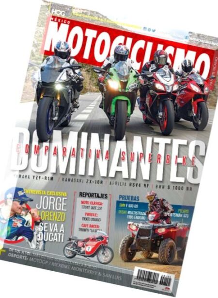 Motociclismo Panamericano – Junio 2016 Cover