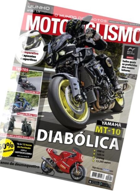 Motociclismo Portugal – Junho 2016 Cover