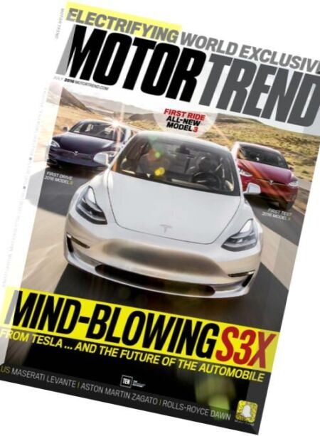 Motor Trend – July 2016 Cover