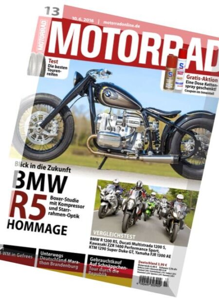 Motorrad – 10 Juni 2016 Cover