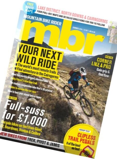 Mountain Bike Rider – Summer 2016 Cover