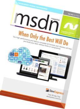 MSDN Magazine – May 2016