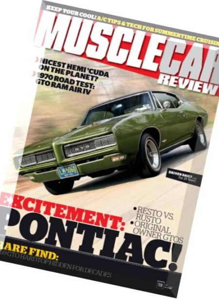 Muscle Car Review – July 2016 Cover