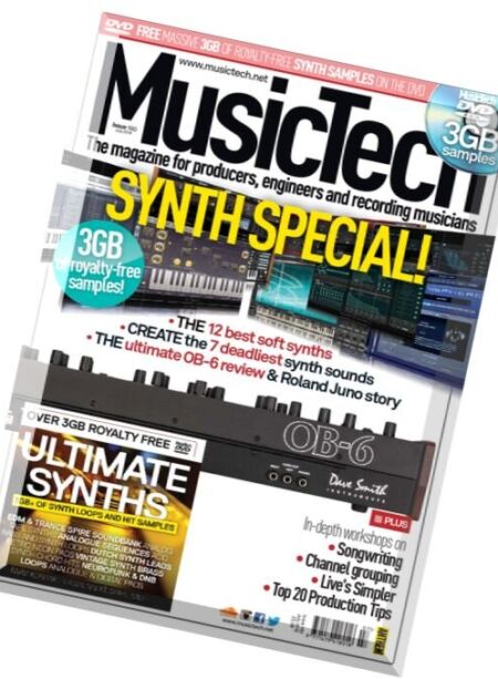 MusicTech – July 2016 Cover