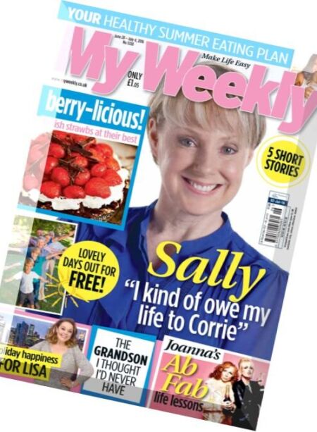 My Weekly – 28 June 2016 Cover