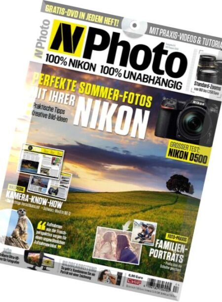 N-Photo – Juli-August 2016 Cover