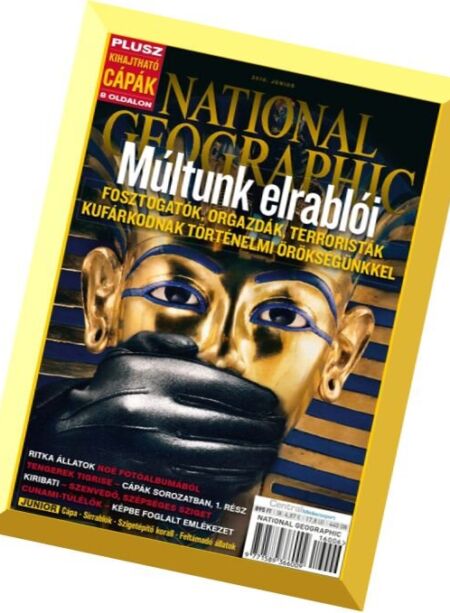 National Geographic Hungary – Junius 2016 Cover