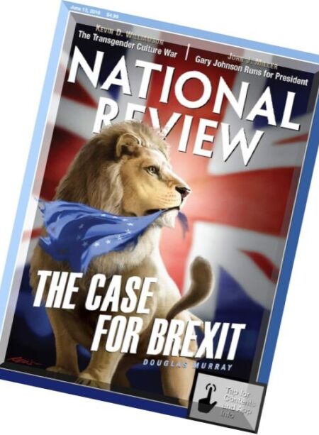 National Review – 13 June 2016 Cover