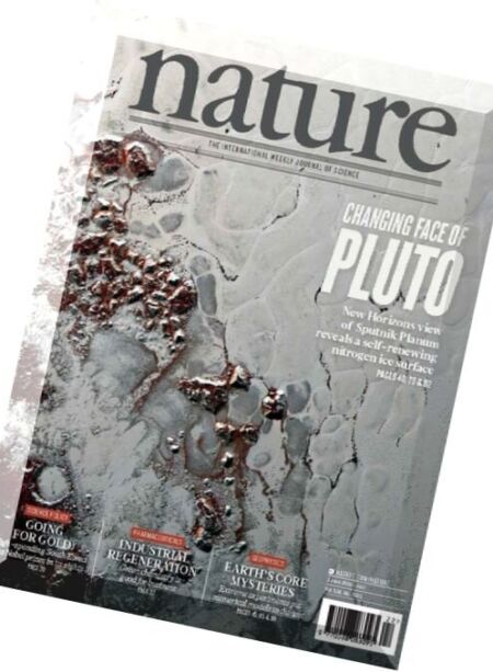 Nature magazine – 2 June 2016 Cover