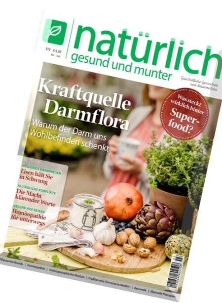 naturlich gesund und munter – Nr.3, 2016 Cover