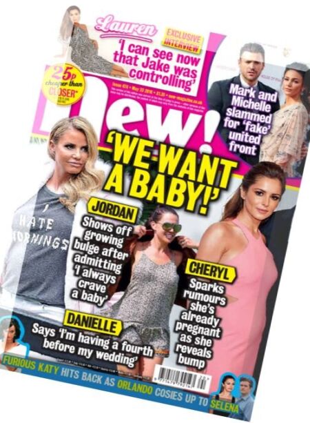 New! Magazine – 23 May 2016 Cover
