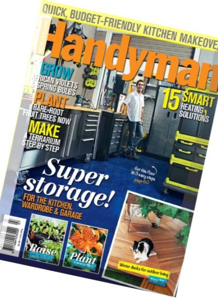 New Zealand Handyman – July 2016 Cover