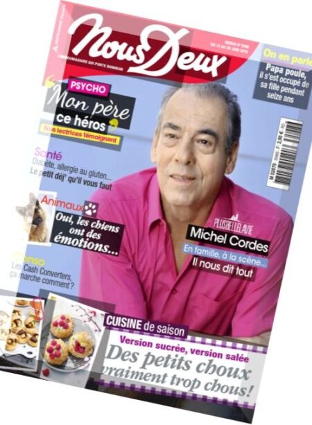 Nous Deux – 14 au 20 Juin 2016 Cover