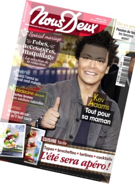 Nous Deux – 7 au 13 Juin 2016 Cover