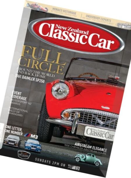 NZ Classic Car – July 2016 Cover