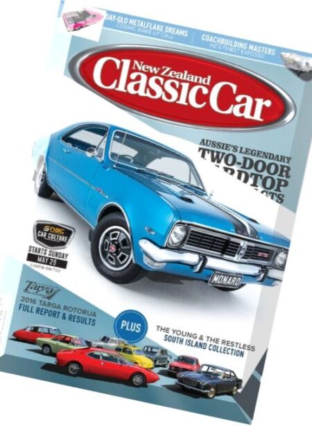 NZ Classic Car – June 2016 Cover