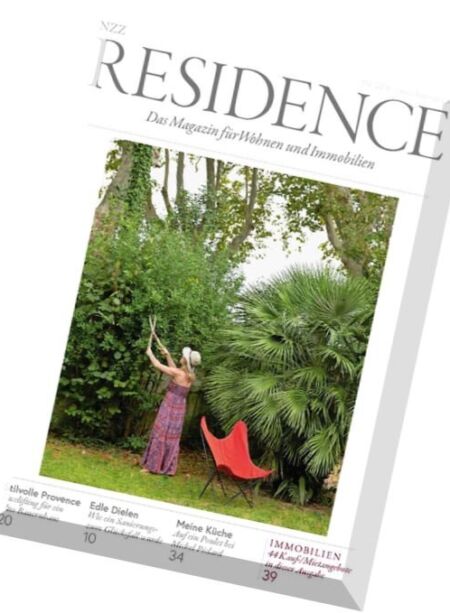 NZZ Residence – Mai 2016 Cover